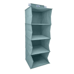 Ordinett kabantis spintos organizatorius, 33x33x82 cm, žalias