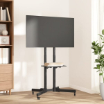Tv stovas ant ratukų 32-70 colių ekranui, 600x400 mm, 50kg
