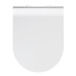 Tualeto dangtis - WENKO - Habos - Termoplastikas - 36x46 cm - Balta