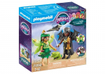 71350 Playmobil lego Ayuma mi&scaron;ko fėja ir &scaron;ik&scaron;nosparnis, konstruktorius, 26 dalys
