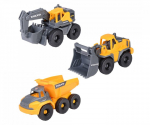 Statybinių transporto priemonių rinkinys Dickie Toys Volvo