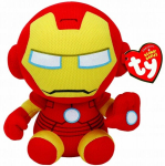 Beanie Boos Marvel Geležinis žmogus 15cm mink&scaron;tas žaislas