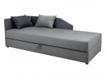 Sofa Black Red White Kelo, pilka