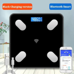 Elektroninės svarstyklės I&scaron;maniosios Bluetooth svėrimo žmogaus įkrovimas Paprastos svėrimo svarstyklės Namų riebalų svėrimas Kūno riebalų matavimo svarstyklės