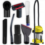 Pakaitinis dulkių siurblio &bdquo;Karcher&ldquo; rinkinys &ndash; antgaliai, galvutės, prailginimas tinka WD3 WD4 WD5 WD6