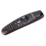 I&scaron;maniojo (Smart TV) ir televizoriaus priedas AN-MR600 pakaitinis nuotolinio valdymo pultas su balso funkcija ir pelės funkcija, skirta LG Smart TV, black