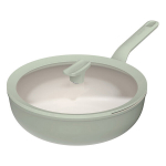 Wok keptuvė su dangčiu Berghoff Balance Sage 28 cm, 4.2 L