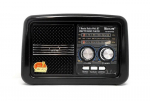 Radijas su saulės panele ir Bluetooth