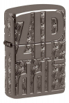 Žiebtuvėlis Zippo 46312 Armor&reg; Reverse Carve Zippo Design