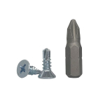 Marcopol 200 vnt. Din 7504 P cinkuoto plieno 4.2 x 13 mm savisriegių varžtų pakuotė (ph) Phillips įleidžiama galvutė, savisriegiai (200, 4.2 x 13 mm)
