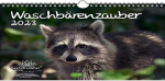 Raccoon Magic Din A4 kalendorius 2023 metams. Me&scaron;kėnai - sielos magija, įvairiaspalvis, Kn2023-4w-0056-d-0