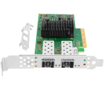 Euqvos Pcie Ethernet tinklo plok&scaron;tė, skirta Mellanox Mcx4121a-acat Connectx4 Lx lustų rinkiniui, Pcie 3.0 X8 25gb dviejų prievadų Sfp28 Lan plok&scaron;tė, palaikanti Windows Server/windows/linux/vmware/esx