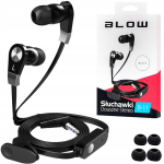 Blow laidinės ausinės su 3,5 mm mini lizdu ir mikrofonu telefonui