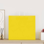 Popieriniai mai&scaron;eliai 250vnt. su rankenomis geltonos 54x15x49cm