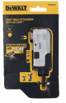 Dewalt Kampinis antgalis smūginiams suktuvams 90&deg; su Led 1/4"