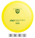 Diskgolfo diskas Midrange Driver C-Line MD3 geltonas