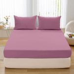 Pritaikytas lapas JERSEY 160x200 Pink Powder
