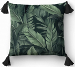 Dekoratyvinė pagalvė 45x45 Floral Boho Green