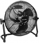 Galingas grindų ventiliatorius 70w, 30cm, 3 režimai, juodas