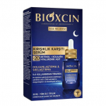 Naktinis veido serumas su hialurono rūg&scaron;timi, nuo rauk&scaron;lių Bioxcin Age Reverse, 30 ml
