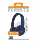 BT210 Bluetooth ausinės STREETZ, sulankstomos, mėlynos, su mikrofonu / BT210-BLU / 6612093