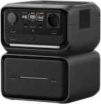 Ne&scaron;iojama elektrinė stotis - EcoFlow - RIVER 3 Plus - Talpa 286 Wh - Galia 600 W - LiFePO4 baterija - Greitas įkrovimas