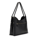 GUESS Juodos moteri&scaron;kos petinės rankinės - Lefia Didelė Hobo Rankinė L 311584