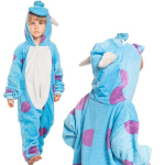 Pižama Vaikams, Vaiki&scaron;kas Kigurumi Kostiumas, Sulivano Mėlynas, 135-145 Cm