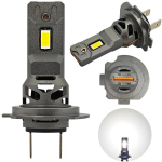 LED lemputė H7 9V-32V CANBUS CSP 2 vnt. 8000lm