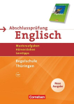 English G 21. 10. Schuljahr. Abschlusspr&uuml;fung Englisch. Arbeitsheft mit L&ouml;sungsheft und Audios online. Neue Ausgabe. Regelschule Th&uuml;ringen, English G 21. 10. Schuljahr. Abschlusspr&uuml;fung Englisch. Arbeitsheft mit L&ouml;sungsheft und Audios online. Neue Au ...
