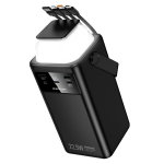 I&scaron;orinė baterija Power Bank Borofone BJ65B 22.5W 80000mAh juoda