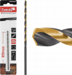 Prailgintas metalo grąžtas Hss M2 Tin 4mm, 119mm
