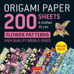 Origami Paper 200 Sheets Flower Patterns 6 (15 CM): Double Sided Origami Sheets Printed with 12 Different Designs (Instructions for 6 Projects Included), Origami Paper 200 Sheets Flower Patterns 6 (15 CM): Double Sided Origami Sheets Printed with 12  ...