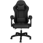 Springos HF0035 biuro kėdė, juoda, ekooda