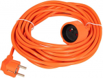 Prailgintuvas sodui ir statyboms 10m, 3x1,5mm, oranžinis
