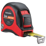 Lankstus matavimo juosta - Hultafors - PR - 3 m - Atsparus - Ergonomi&scaron;kas - &Scaron;velnus grąžinimas
