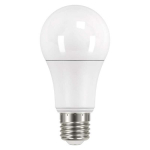 led lemputė emos lighting e27, 220-240v, 10.7w, 1060lm, 4000k, neutraliai balta, 30000h, classic a60 120x60x60mm