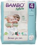 Ekologi&scaron;kos sauskelnės BAMBO NATURE 4 (7-14 kg), 24 vnt.