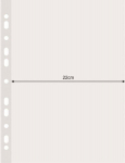 Įmautė plati A4, 120mic. 25 vnt.
