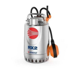 Panardinamasis drenažo siurblys Pedrollo RXm 1 0,25 kw
