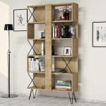 Pastatoma lentyna Kalune Design Extra, &scaron;viesiai ruda/juoda