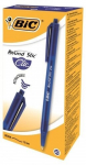 Tu&scaron;inukas Bic Round Stic Clic 1.0 mm, mėlynas, 20 vnt. 379640