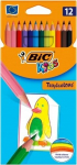 Spalvoti pie&scaron;tukai Bic Tropicolors 12 spalvų rinkinys 022503