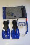 Vaiki&scaron;kas nardymo rinkinys MARES set Jr. Caribe Blue