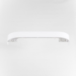 Karnizas lubinis 2 bėgelių (sukomplektuotas) baltos sp.&nbsp;, 205 cm