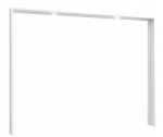 Spintelės priedas Forte Palm Beach DMRZ01B-Z38 baltas MDF modernus