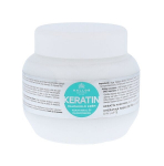 Drėkinanti plaukų kaukė su keratinu ir pieno proteinais Kallos Keratin, 275 ml