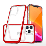 Clear 3in1 skirtas iPhone 14 Pro Max, raudona
