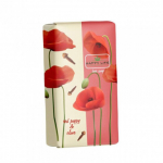 Tualetinis muilas Happy Life raudonosios aguonos ir gvazdikai, 180 g