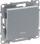 Legrand Suno2 aliuminio jungiklis, 10ax, 250v